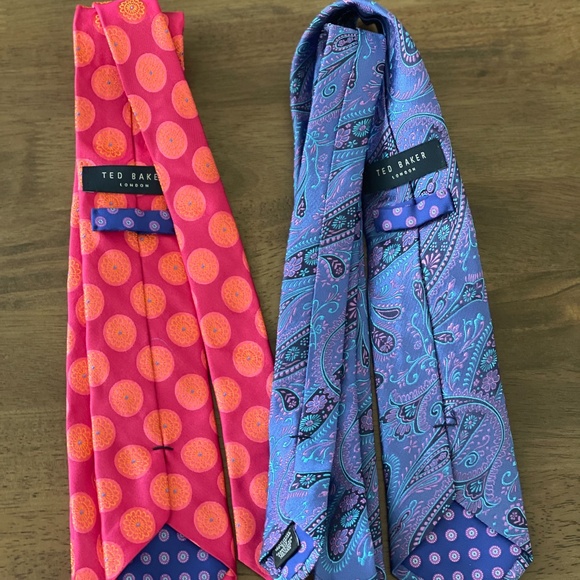 Ted Baker Silk Ties - Picture 1 of 2